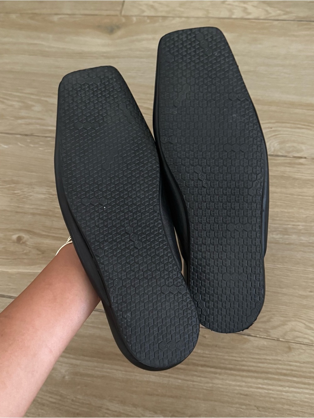 Proenza Schouler Black Leather Square-Toe Slide Mules, Size EU 39 - Picture 6 of 10